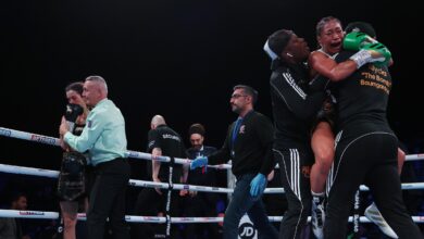 Alycia Baumgardner Freezes Terri Harper, Wins Super-Featherweight Gold Via Knockout