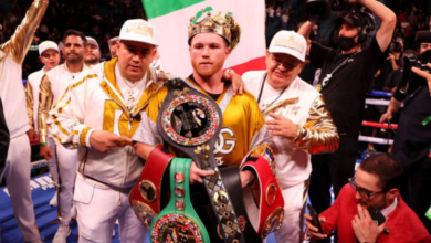 Canelo Alvarez Targeting May For Return To Ring Following TKO Victory Over Caleb Plant: “In May Because My Body Needs Rest”