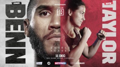 Katie Taylor, Conor Benn To Co-Headline December 11 Card