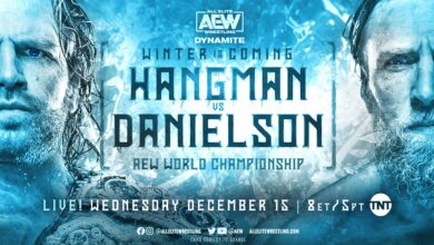 AEW Dynamite Winter Is Coming Results For 12/15/21 Danielson vs. Hangman for AEW Championship Title