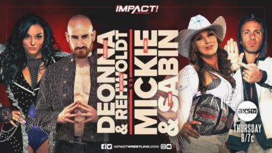 IMPACT Wrestling on AXS TV Results for 12/9/21 Purrazzo & Rehwoldt vs James & Sabin