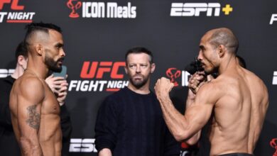 UFC Vegas 44 Results, Live Coverage & Discussion: Jose Aldo Outpoints Rob Font