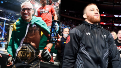 Charles Oliveira vs. Justin Gaethje Scheduled For UFC 274 In May