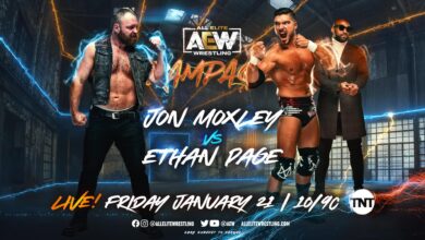 AEW Rampage Results For 1/21/22 Jon Moxley Returns To Action To Face Ethan Page, HOOK vs. Serpentico