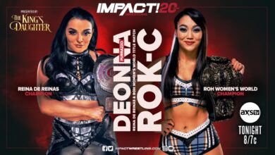 IMPACT Wrestling Results (1/13/22): Deonna Purrazzo Faces Rok-C In A Winner-Takes-All Title Match + More!