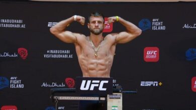 UFC Vegas 46: Kattar vs. Chikadze Weigh-In Results