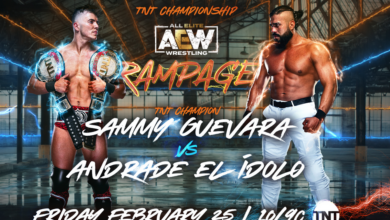 AEW Rampage Results For 2/25/22 TNT Championship Match Sammy Guevara vs. Andrade El Idolo and more