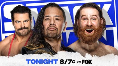 WWE Smackdown Results For 2/18/22 Shinsuke Nakamura vs Sami Zayn Intercontinental Championship Match