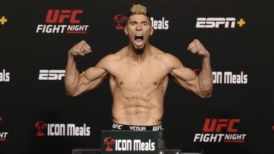 UFC Vegas 48: Walker vs. Hill Weigh-In Results