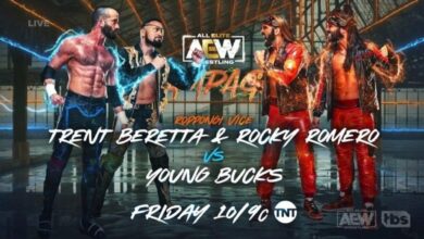 AEW Rampage Results For 2/11/22 Young Bucks vs. Trent Beretta and Rocky Romero, HOOK In Action