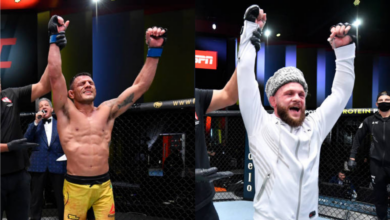 Rafael dos Anjos vs. Rafael Fiziev Rescheduled For UFC 272 In March