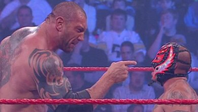 SmackDown vs. Raw 09 Co-Op – Batista And Rey Mysterio Story – Fightful Gaming