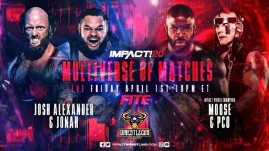 IMPACT Wrestling Multiverse of Matches Results: Josh Alexander & JONAH vs. Moose & PCO + More!