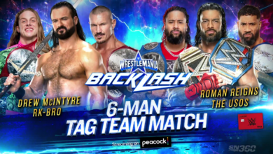 Tag Team Championship Unification Match At WWE WrestleMania Backlash Changed To Six-Man Tag Match