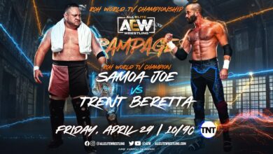 AEW Rampage Results (4/29/22): Samoa Joe Defends ROH World TV Title Against Trent Beretta + More!
