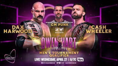 AEW Dynamite Results (4/27/22): Dax Harwood Faces Cash Wheeler In Owen Hart Cup Qualifier + More!