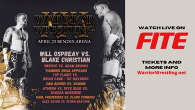 Warrior Wrestling 21 Results (4/23): Will Ospreay, Dante Martin, Athena, More In Action