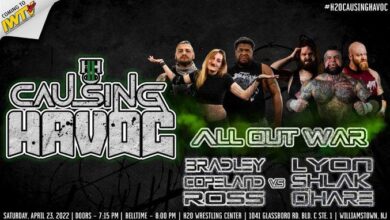 H2O Causing Havoc (4/23) Results: All Out War, Building Block Deathmatch, More