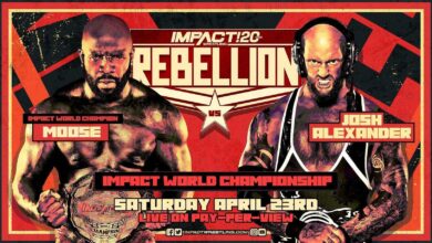 IMPACT Rebellion Results (4/23/22): Moose Defends IMPACT World Title Against Josh Alexander + More!