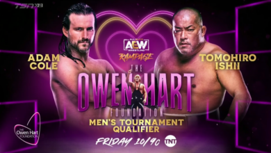 Adam Cole vs. Tomohiro Ishii, Two Interviews, And More Set For 4/22 AEW Rampage