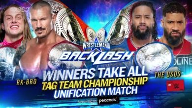 Winners Take All Tag Team Championship Unification Match Set For WWE WrestleMania Backlash