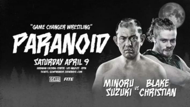 GCW Paranoid Results (4/9): Minoru Suzuki, Chris Bey, Masha Slamovich, And More In Action