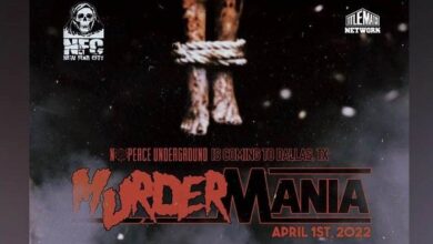 No Peace Underground MurderMania 2022 Results (4/1): Tony Nese, Anthony Henry, More In Action