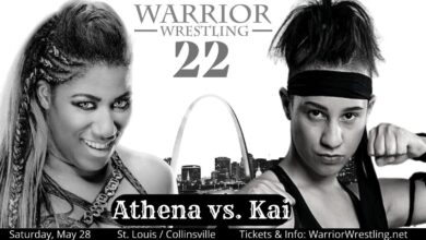 Warrior Wrestling 22 Results (5/28): Brian Cage, Athena, Deonna Purrazzo In Action