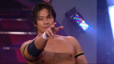 Konosuke Takeshita Performs A-ha’s ‘Take On Me’ At AEW Double Or Nothing Fan Fest