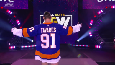 CM Punk Taunts Long Island Crowd By Wearing John Tavares Jersey On 5/11 AEW Dynamite