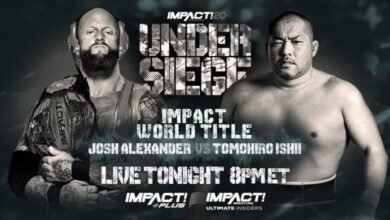 IMPACT Wrestling Under Siege Results: Josh Alexander Defends IMPACT World Title Against Tomohiro Ishii + More!