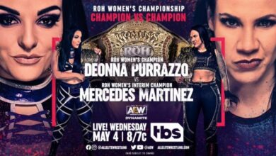 AEW Dynamite Results (5/4/22): Deonna Purrazzo Faces Mercedes Martinez For The Undisputed ROH Women’s Title + More!