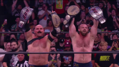 IWGP Heavyweight Tag Team Titles Change Hands At AEW x NJPW Forbidden Door