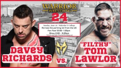 Warrior Wrestling 24 Results (6/26): Davey Richards, Tom Lawlor, Nick Wayne In Action