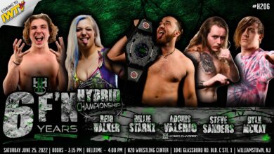 H2O Wrestling 6 F’N Years Night One Results (6/25): Billie Starkz, EFFY, Colby Corino, And More