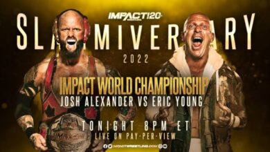 IMPACT Wrestling Slammiversary Results: Josh Alexander Defends World Title Against Eric Young, More