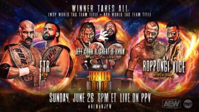 Winner Takes All IWGP And ROH World Tag Team Title Match Announced For AEW x NJPW Forbidden Door