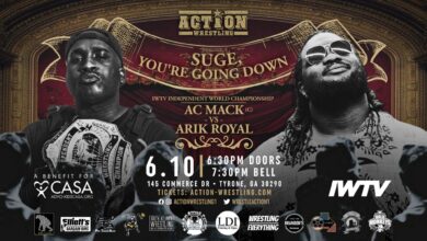 ACTION Wrestling Suge, You’re Going Down Results (6/10): AC Mack, Anthony Henry, And More In Action