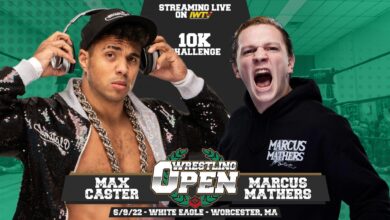 Wrestling Open Results (6/9): Max Caster Takes On Marcus Mathers