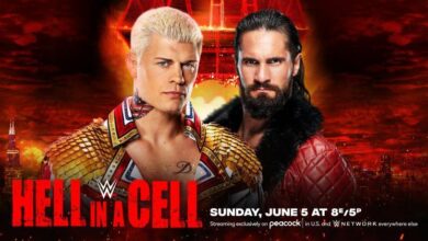 WWE Hell In A Cell Results (6/5): Cody Rhodes Faces Seth Rollins Inside Hell In A Cell, More