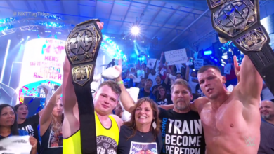 Julius And Brutus Creed React To Winning The NXT Tag Team Titles At NXT In Your House 2022