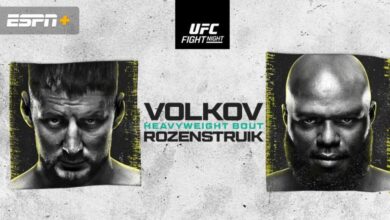 UFC Vegas 56 Results, Live Coverage & Discussion: Alexander Volkov Finishes Jairzinho Rozenstruik!