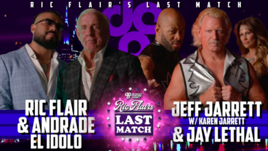 Ric Flair’s Last Match Results (7/31/2022): Ric Flair, Andrade, Jeff Jarrett Rey Fenix + More