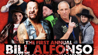 AIW Bill Alfonso Hardcore Tournament Results (7/30): Josh Bishop, Kaplan, Bushwhacker Luke Compete