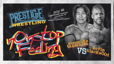 Prestige Wrestling Nonstop Feeling Results (7/22): Konosuke Takeshita, Frankie Kazarian In Action