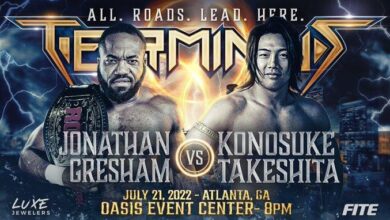 TERMINUS 3 Results (7/21): Jonathan Gresham Faces Konosuke Takeshita