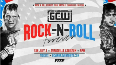 GCW Rock-N-Roll Forever (7/3): The Rock ‘N’ Roll Express Rock The Evansville Coliseum One Last Time