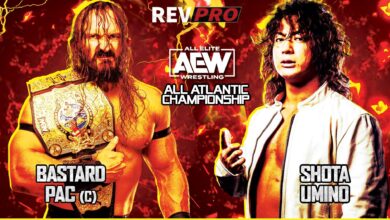 PAC To Make First Defense Of AEW All-Atlantic Championship Against Shota Umino