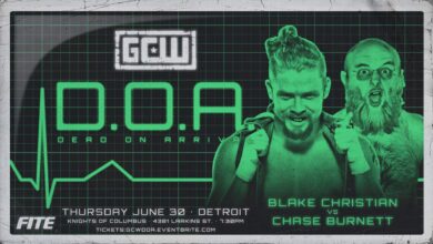GCW Dead On Arrival Results (6/30): Blake Christian, Alex Shelley, Tony Deppen, And More In Action