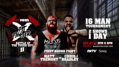 ICW NHB Pitfighter X: Battle Of The Tough Guys II – Show One (8/27) Results: Tournament Starts